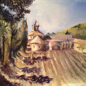 Monastry in Provence Monastry in Provence